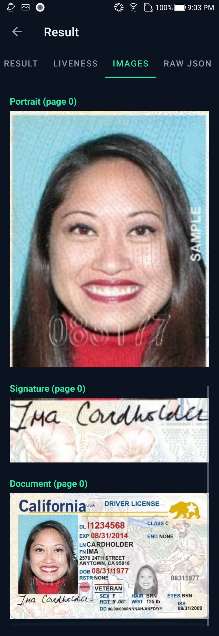 Faceplugin Document Reader crops