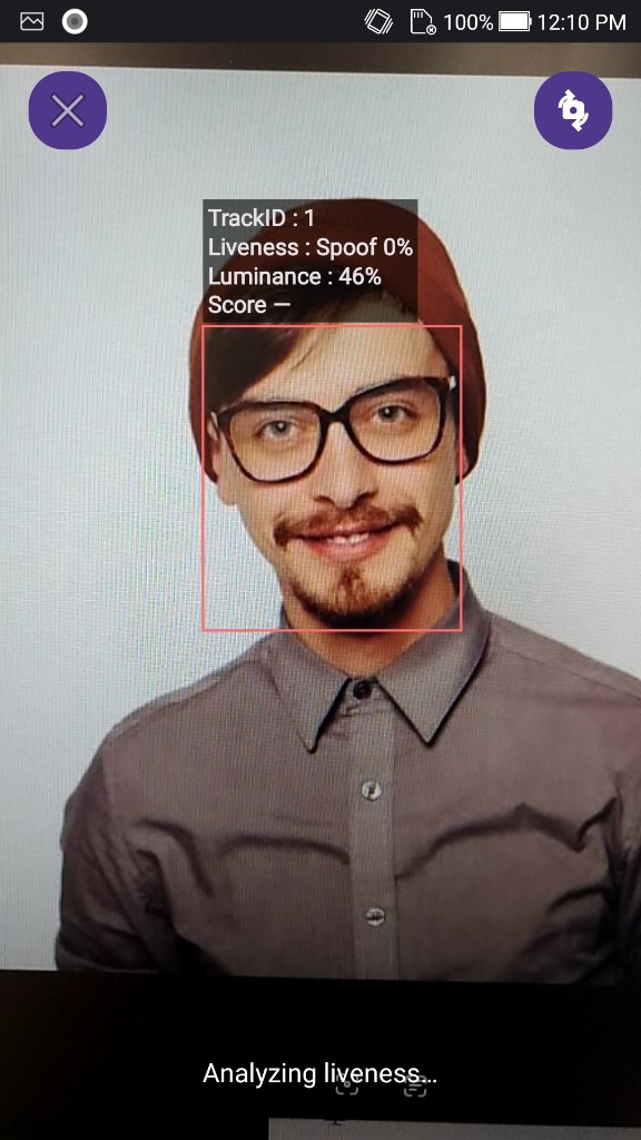 Faceplugin Face Liveness live camera